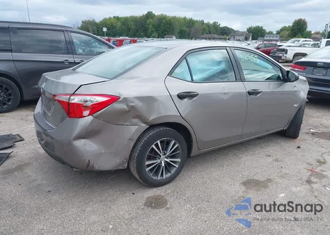 2016 Toyota Corolla Le Plus z USA, uszkodzony, nr VIN 2T1BURHE9GC648129